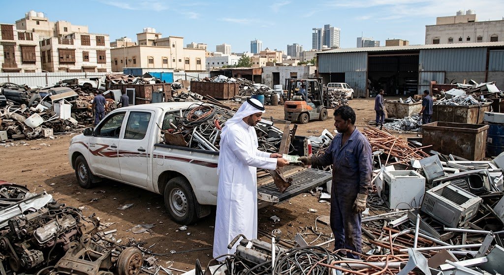 شراء سكراب حي الجامعة جدة